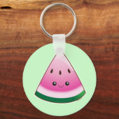 Kawaii Watermelon Sleutelhanger (Voorkant)