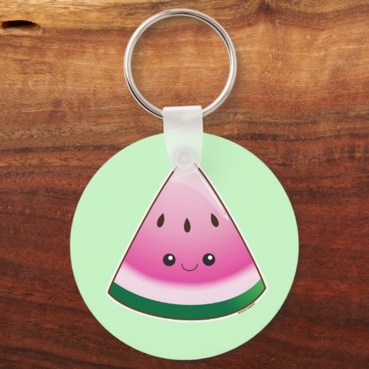 Kawaii Watermelon Sleutelhanger (Voorkant)