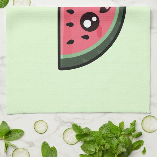 Kawaii Watermelon Theedoek (Gevouwen)