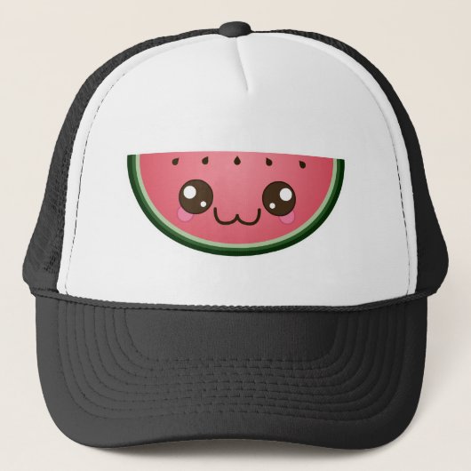 Kawaii Watermelon Trucker Pet (Voorkant)