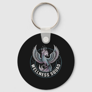 Kawaii Wellness Squad Recovery Squad Nuchterheid O Sleutelhanger