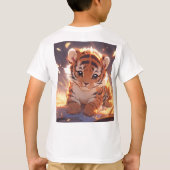 Kawaii welpen t-shirt (Achterkant)