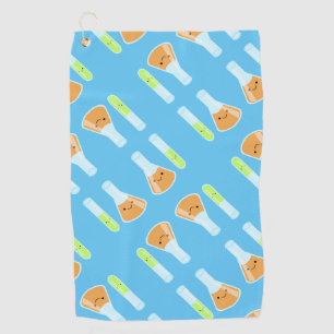 Kawaii Wetenschappelijk Lab Golfhanddoek