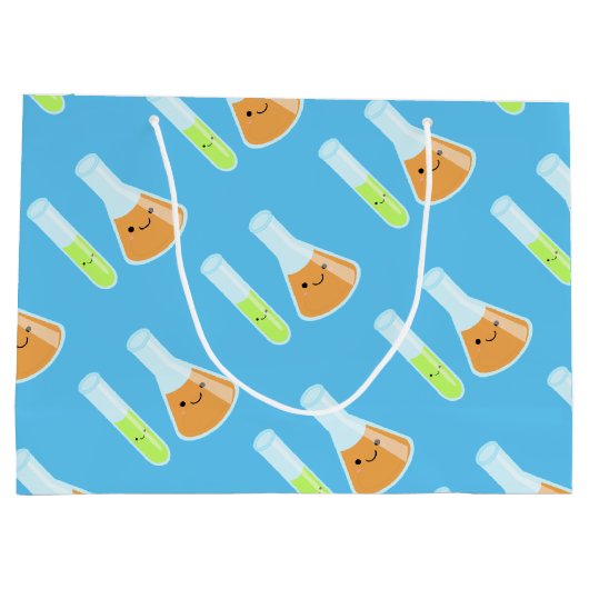 Kawaii Wetenschappelijk Lab Groot Cadeauzakje (Achterkant)