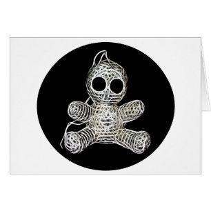 Kawaii White Voodoo Doll Funny Magic Speelgoed