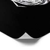 Kawaii White Voodoo Doll Funny Magic Speelgoed Poster (Hoek)