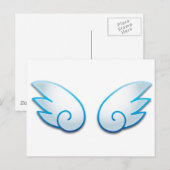 Kawaii wings briefkaart (Voorkant / Achterkant)