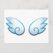 Kawaii wings briefkaart (Voorkant)