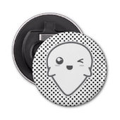 Kawaii Winking Ghost Bottle Opener (Voorkant)