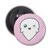 Kawaii Winking Ghost Bottle Opener (Voorkant)