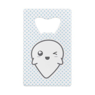 Kawaii Winking Ghost Bottle Opener Creditkaart Flessenopener
