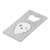 Kawaii Winking Ghost Bottle Opener Creditkaart Flessenopener (Voorkant Gekanteld)