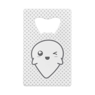Kawaii Winking Ghost Bottle Opener Creditkaart Flessenopener