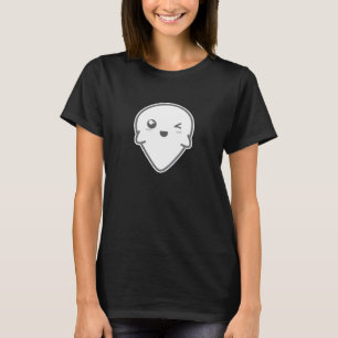 Kawaii Winking Ghost Clothing T-shirt