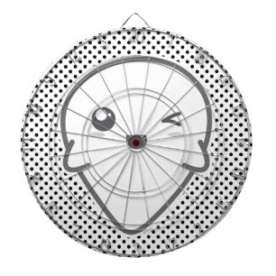 Kawaii Winking Ghost Dart Board Dartbord