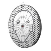 Kawaii Winking Ghost Dart Board Dartbord (Voorkant Rechts)