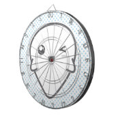 Kawaii Winking Ghost Dart Board Dartbord (Voorkant Rechts)