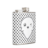 Kawaii Winking Ghost Flask Heupfles (Rechts)