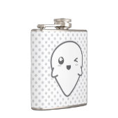 Kawaii Winking Ghost Flask Heupfles (Rechts)
