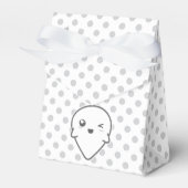 Kawaii Winking Ghost Gift Box Bedankdoosjes (Voorkant Zijde)