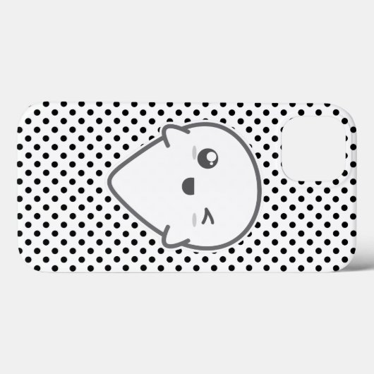 Kawaii Winking Ghost iPad Air Case (Achterkant (horizontaal))
