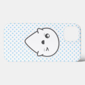 Kawaii Winking Ghost iPad Case (Achterkant (horizontaal))