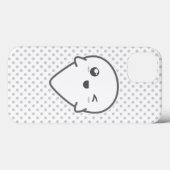 Kawaii Winking Ghost iPad Case (Achterkant (horizontaal))