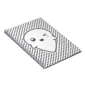 Kawaii Winking Ghost Notitieboek (Rechterzijde)