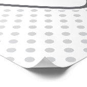 Kawaii Winking Ghost Poster Print (Hoek)