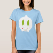 Kawaii Winter Snow Bunny T-shirt (Voorkant)