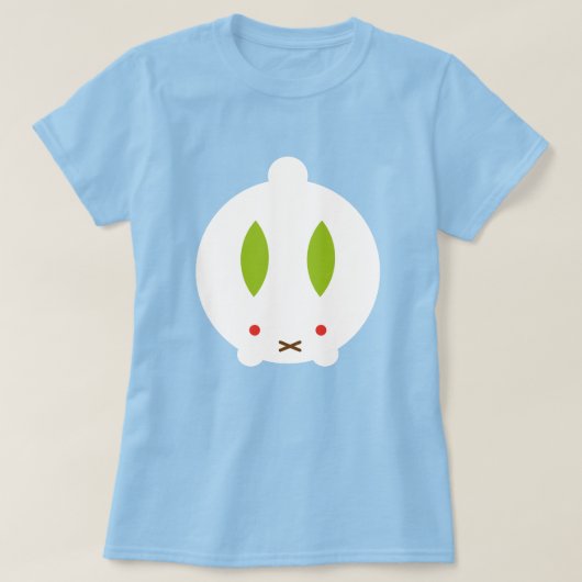 Kawaii Winter Snow Bunny T-shirt (Design voorkant)