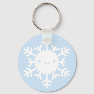 Kawaii Winter Snowflake Sleutelhanger