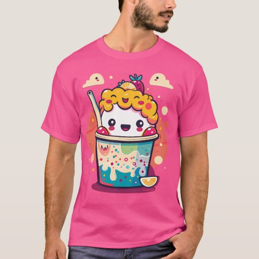 Kawaii-woestijn T-shirt (Voorkant)