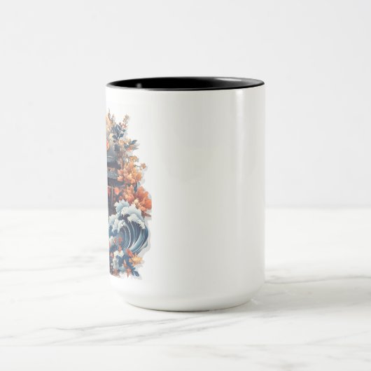 Kawaii Woodblock Carp Dragon Gate Mok (Midden)