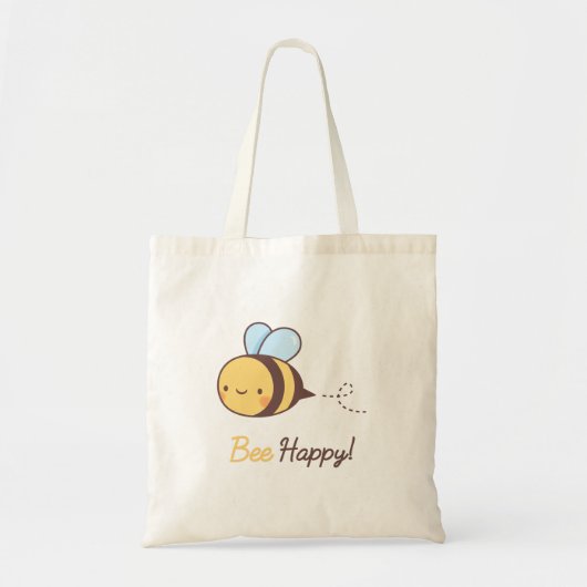 Kawaii wordt blij voor haar tote bag (Voorkant)