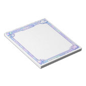 Kawaii Y2K Cyber Pastel Brain Dump Notepad Design Notitieblok (Schuin)
