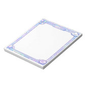 Kawaii Y2K Cyber Pastel Brain Dump Notepad Design Notitieblok (Linkerzijde)