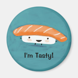 Kawaii Zalm Sashimi Magneet