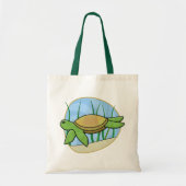 Kawaii Zee Turtle Bag Tote Bag (Voorkant)