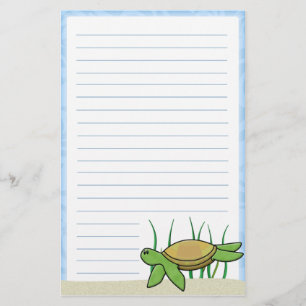Kawaii Zee Turtle Stationery Briefpapier