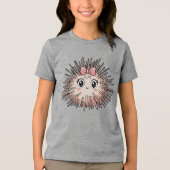 Kawaii Zee Urchin Tri-Blend Shirt (Voorkant)