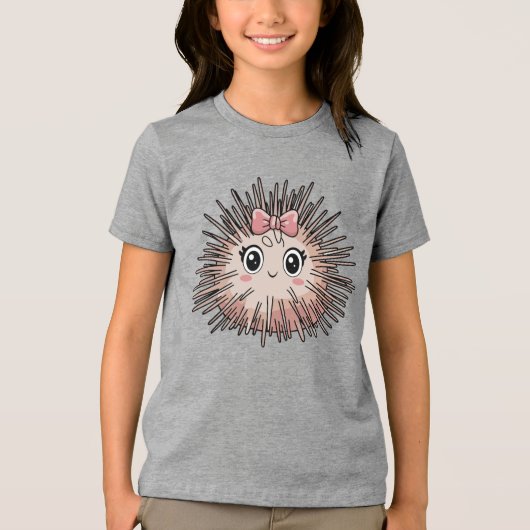 Kawaii Zee Urchin Tri-Blend Shirt (Voorkant)