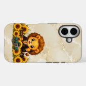 Kawaii Zodiac Neos Leeuw Case-Mate iPhone Case (Achterkant (horizontaal))