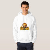 Kawaii Zodiac Neos Leeuw Hoodie (Voorkant volledig)