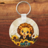 Kawaii Zodiac Neos Leeuw Sleutelhanger (Voorkant)