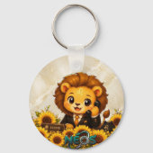 Kawaii Zodiac Neos Leeuw Sleutelhanger (Achterkant)
