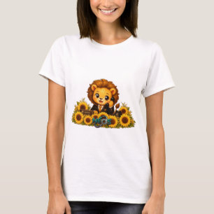 Kawaii Zodiac Neos Leeuw T-shirt