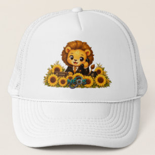 Kawaii Zodiac Neos Leeuw Trucker Pet