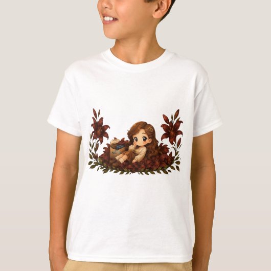 Kawaii Zodiac Neos Maagd T-shirt (Voorkant)