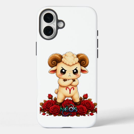 Kawaii Zodiac Neos Ram Case-Mate iPhone Case (Achterkant)